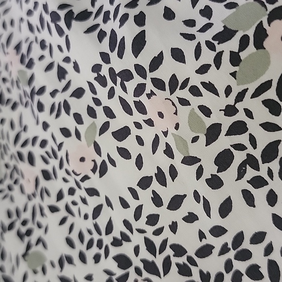 UNTUCKIT For Her/Phoebe Floral Print/ Wms Long Sleeve/Button Shirt Medi Dress/14 - Picture 9 of 10